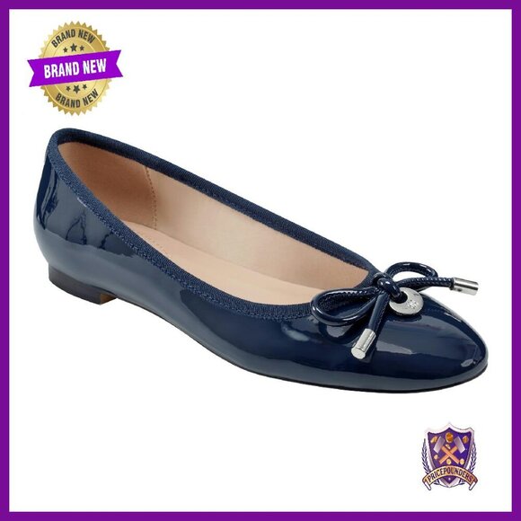 Women's Ballet Flats with Bow Details & Cushioned Footbed